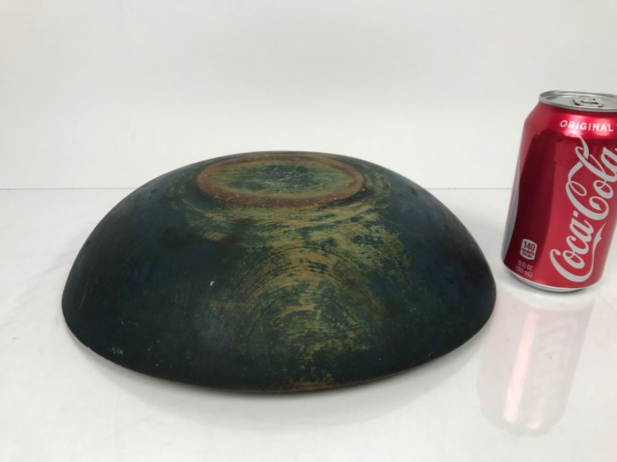 Primitive Wooden Bowl Dough Bowl [Photo 2]