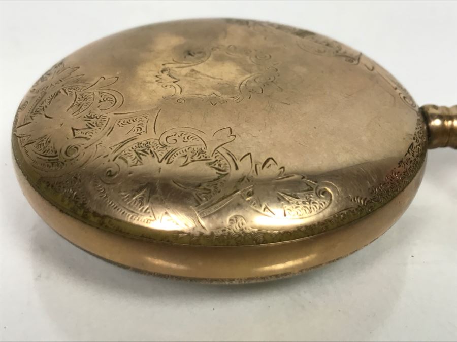 Antique Porcelain Dial Hamilton Watch Co Pocket Watch Porcelain Dial Has Chips [Photo 15]