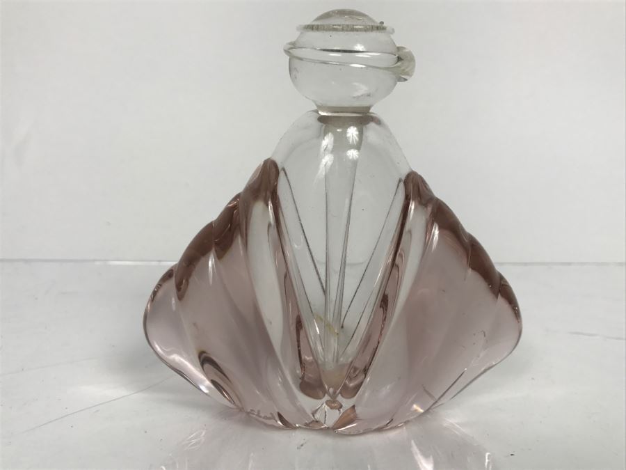 Signed Art Glass Perfume Bottle By Michael Shearer [Photo 3]