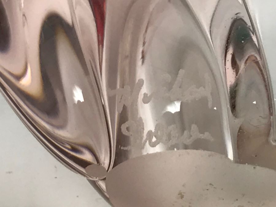 Signed Art Glass Perfume Bottle By Michael Shearer [Photo 11]