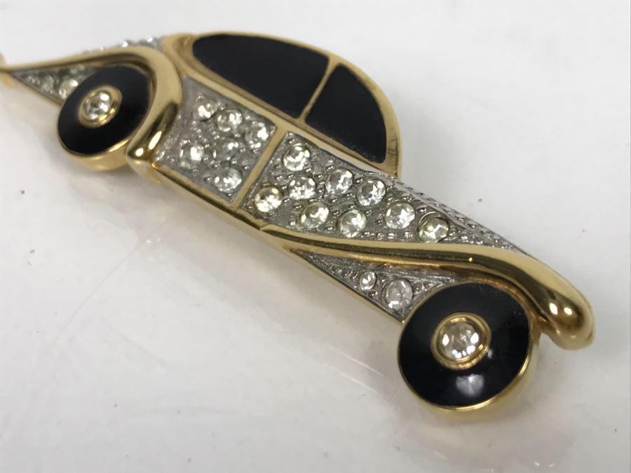 Vintage Carolee Car Brooch Pin [Photo 4]