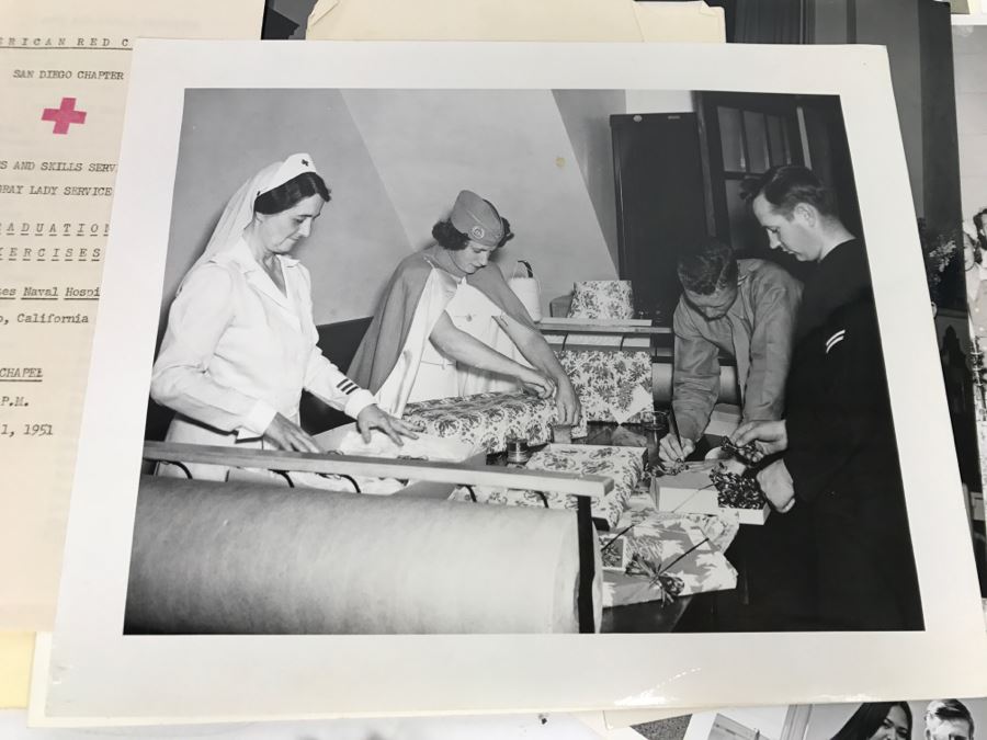 Huge Collection Of Vintage 1940's And 50's American Red Cross Photographs [Photo 18]