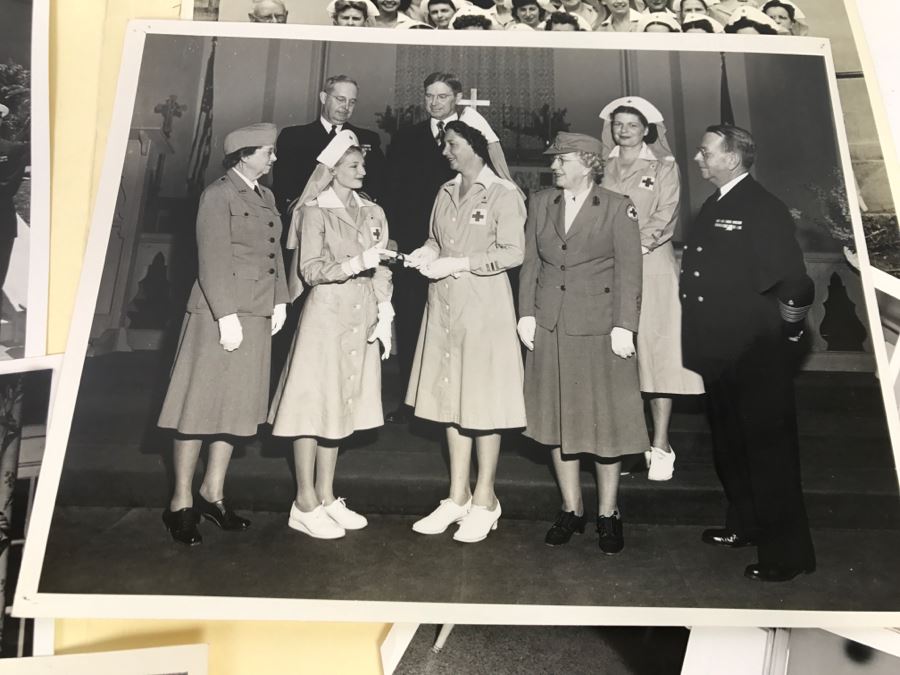 Huge Collection Of Vintage 1940's And 50's American Red Cross Photographs [Photo 7]