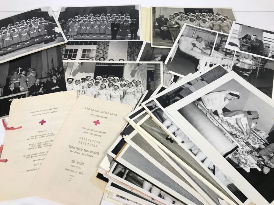 Huge Collection Of Vintage 1940's And 50's American Red Cross Photographs [Photo 1]
