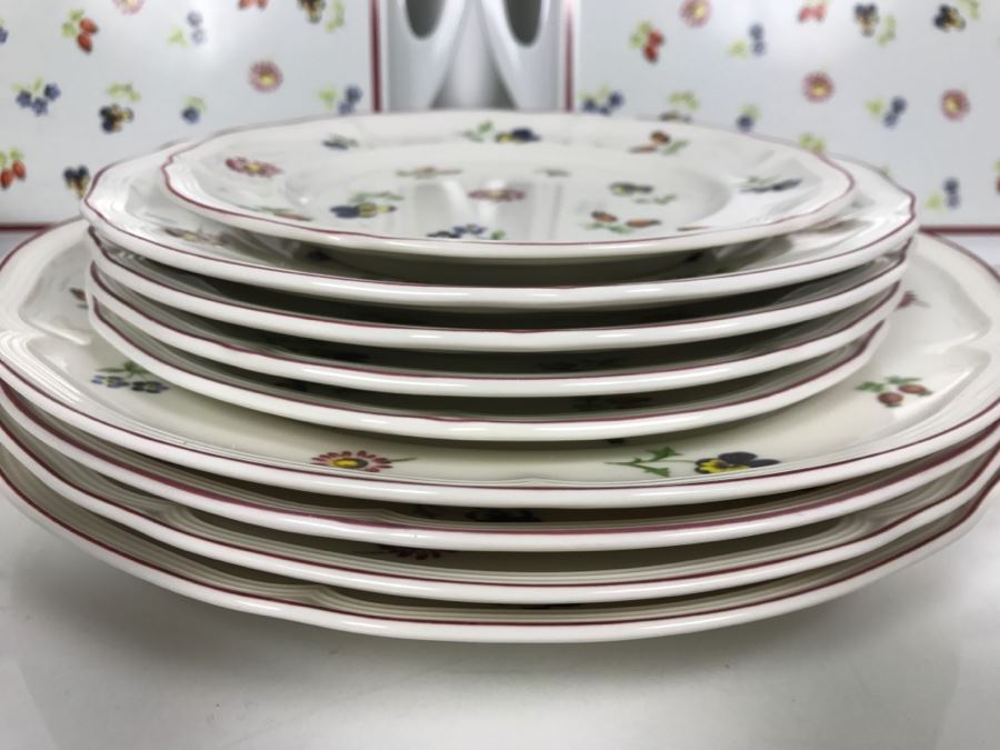 Villeroy & Boch Germany China Set With Bowls, Plates, Cups, Trays [Photo 9]