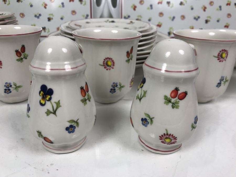 Villeroy & Boch Germany China Set With Bowls, Plates, Cups, Trays [Photo 3]