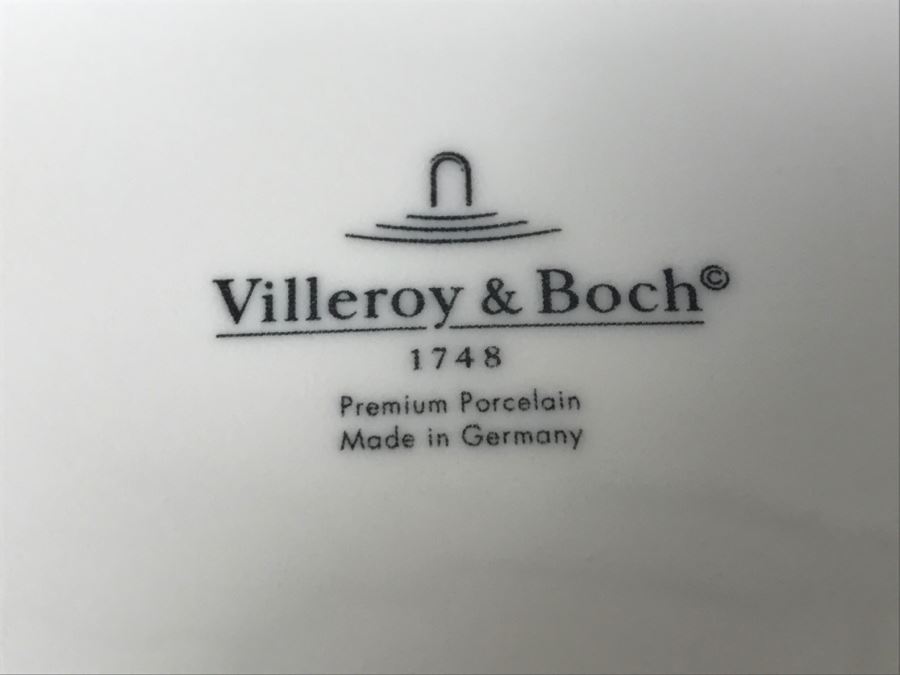 Villeroy & Boch Germany China Set With Bowls, Plates, Cups, Trays [Photo 13]