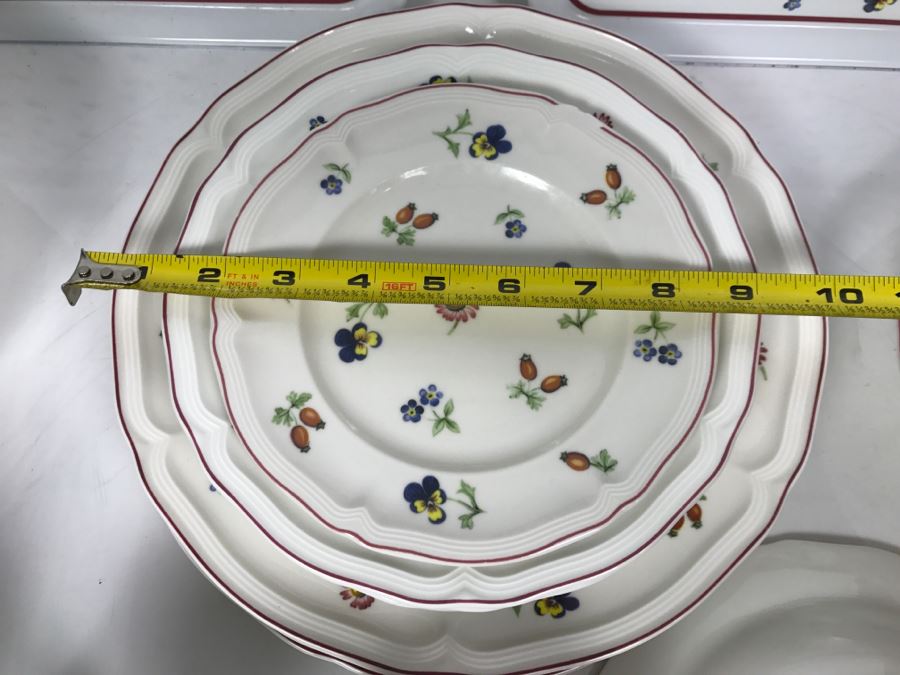 Villeroy & Boch Germany China Set With Bowls, Plates, Cups, Trays [Photo 16]