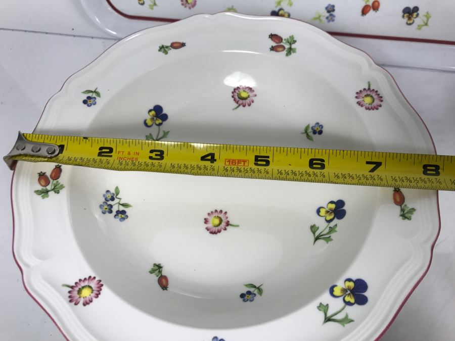 Villeroy & Boch Germany China Set With Bowls, Plates, Cups, Trays [Photo 15]