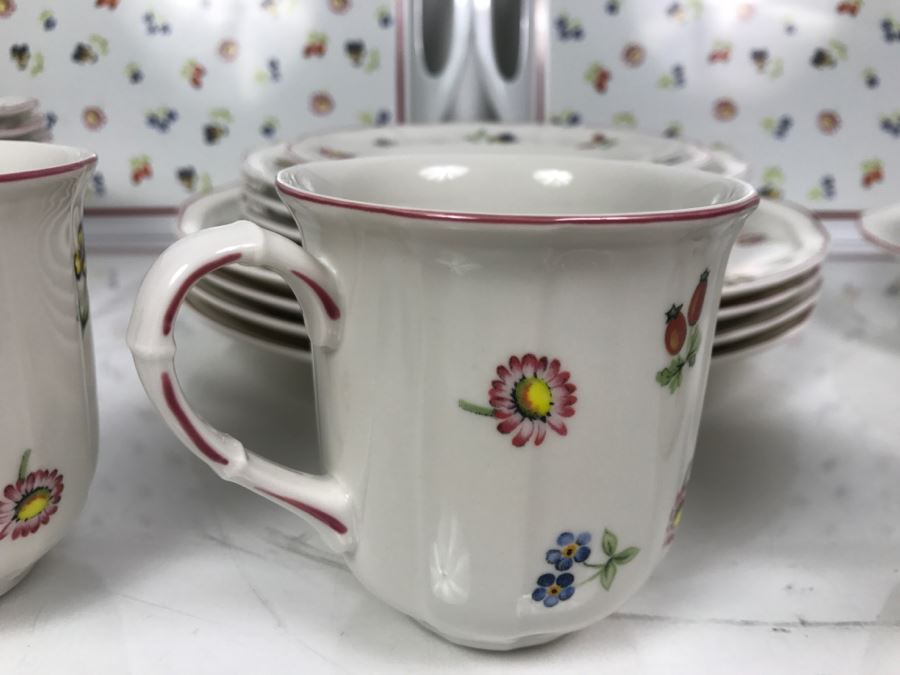 Villeroy & Boch Germany China Set With Bowls, Plates, Cups, Trays [Photo 7]