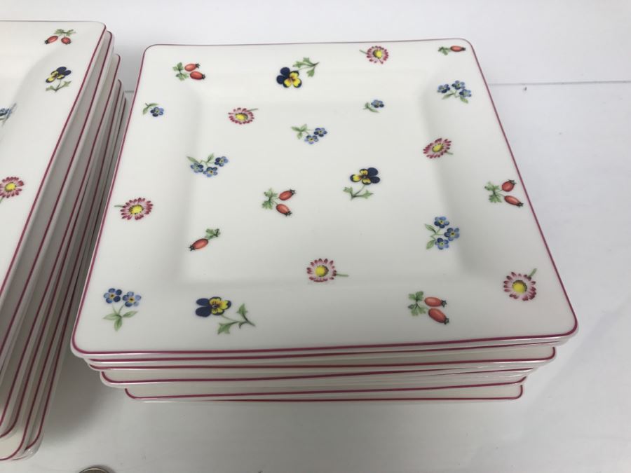 Villeroy & Boch Germany China Set Square Plates [Photo 5]