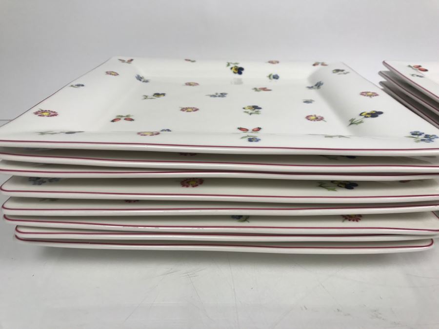 Villeroy & Boch Germany China Set Square Plates [Photo 4]