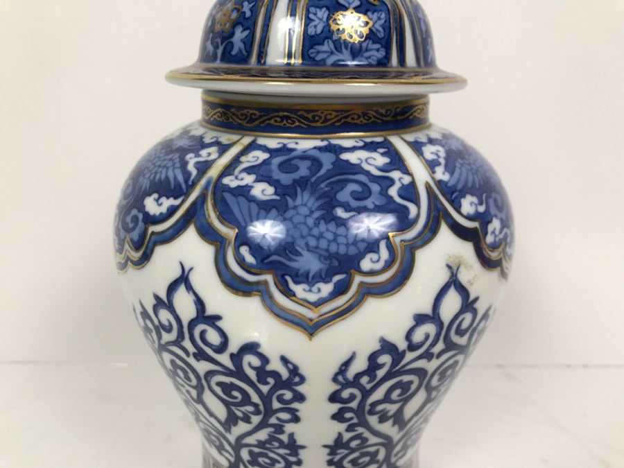 Gold Imari Hand Painted Toyo Japan Ginger Jar [Photo 3]