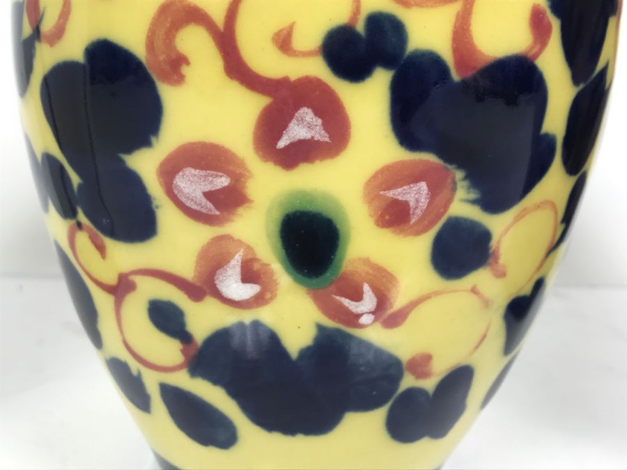 Handpainted Austrian Vase, Porcelain Vase And Art Glass Vase [Photo 7]