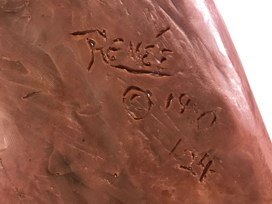 Original Wax Mold Used As Part Of Process To Create Bronze Sculptures By Artist Renee [Photo 13]