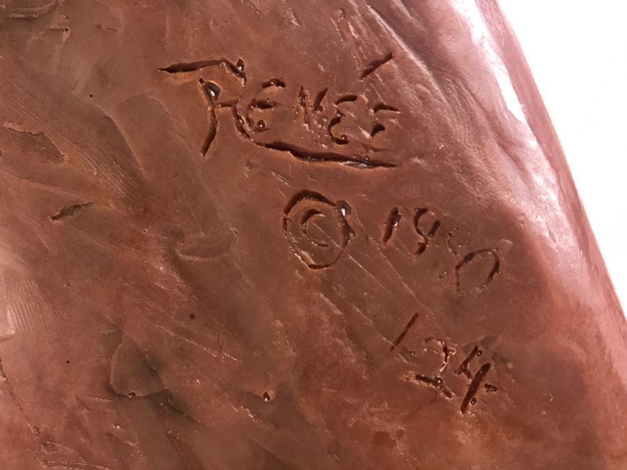 Original Wax Mold Used As Part Of Process To Create Bronze Sculptures By Artist Renee [Photo 12]