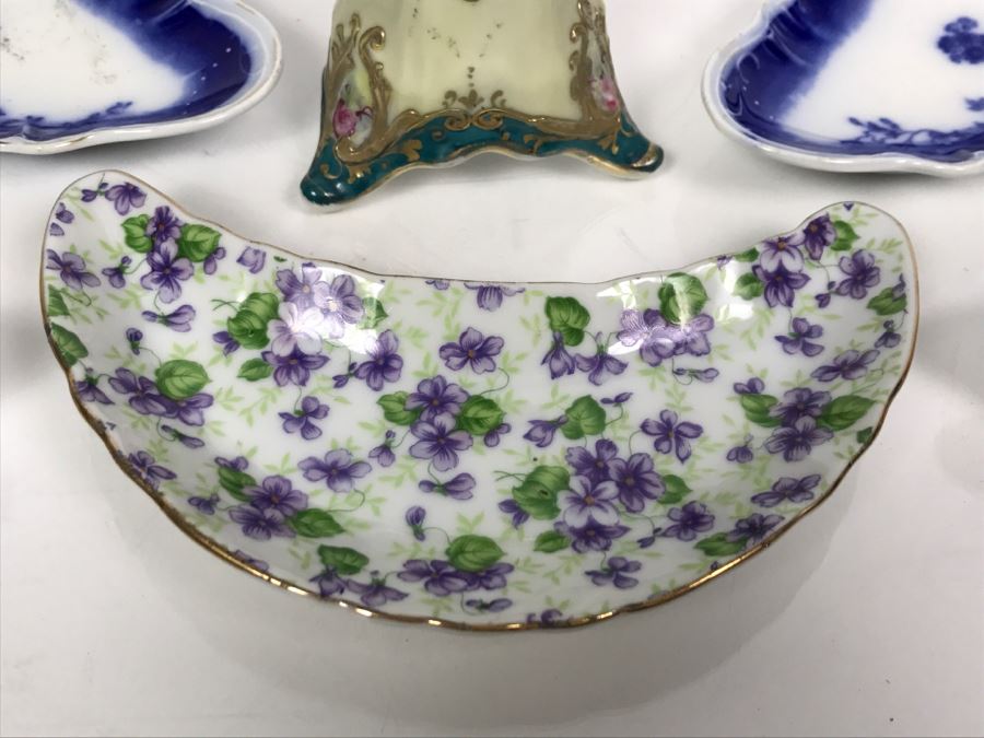 Collection Of China Bone Dishes And Hand Painted Nippon Japan China [Photo 4]