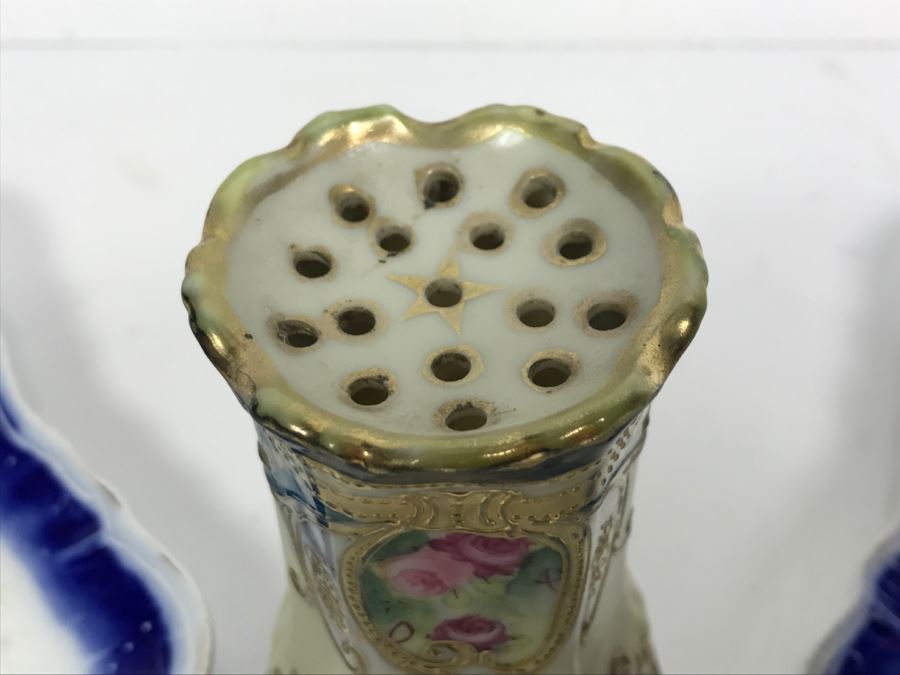 Collection Of China Bone Dishes And Hand Painted Nippon Japan China [Photo 3]