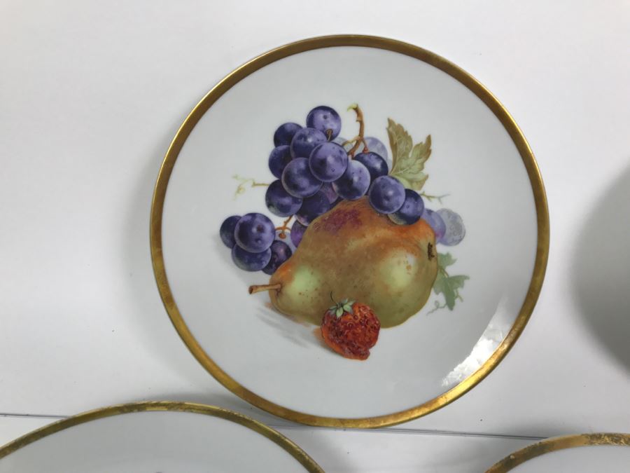 (12) Bavarian Germany Fruit Plates E&R [Photo 9]