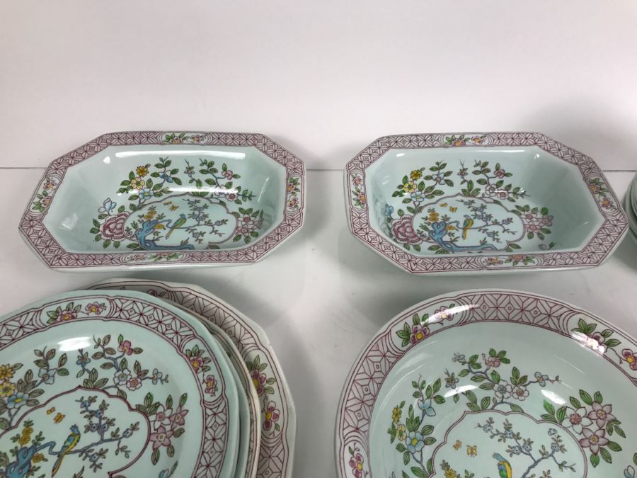 Adams Calyx Ware China England Cups Saucers Bowls Plates [Photo 6]
