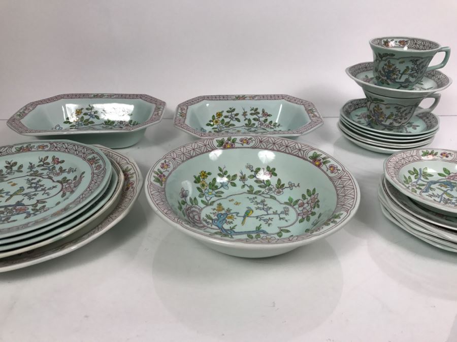 Adams Calyx Ware China England Cups Saucers Bowls Plates [Photo 11]