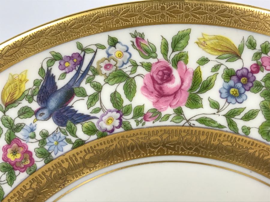 Various China Cups And Saucers, Griswold Salt & Pepper Shaker, Germany Handpainted Plate Love Story See Photos [Photo 23]