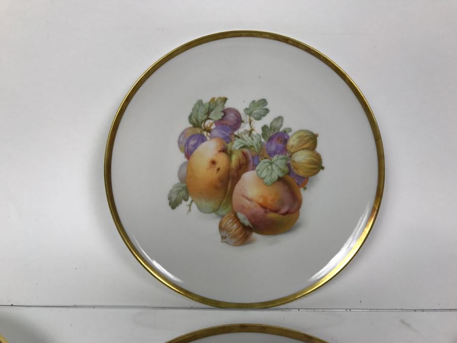 Set Of (7) Bavarian Germany Fruit Plates [Photo 8]