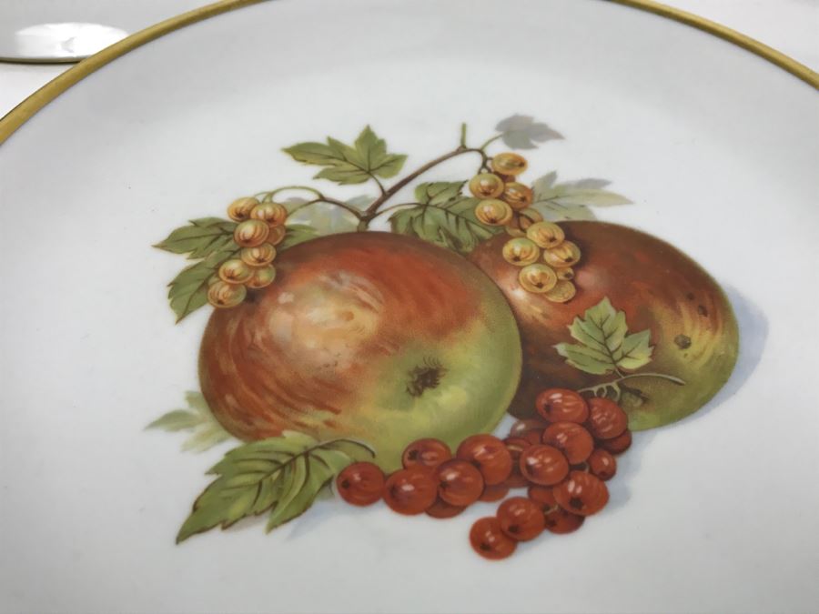 Set Of (7) Bavarian Germany Fruit Plates [Photo 12]