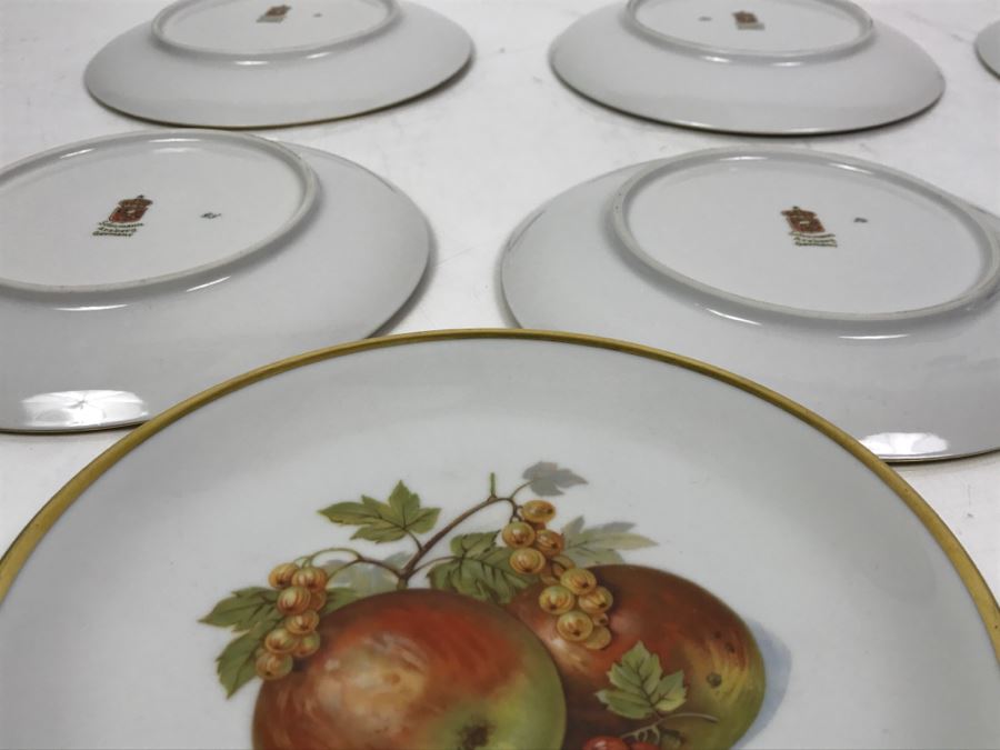 Set Of (7) Bavarian Germany Fruit Plates [Photo 13]