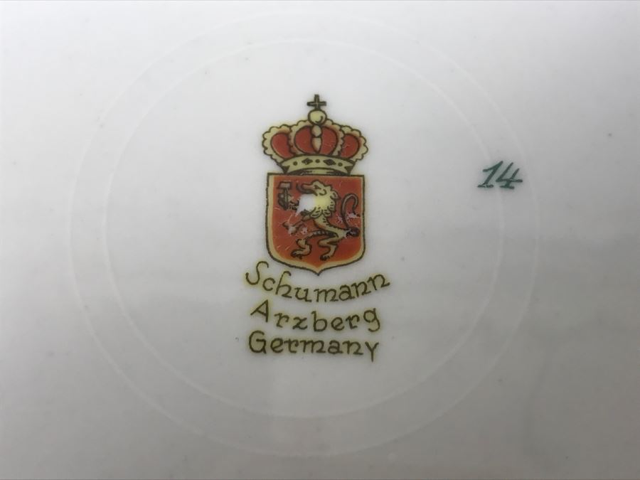 Set Of (7) Bavarian Germany Fruit Plates [Photo 9]