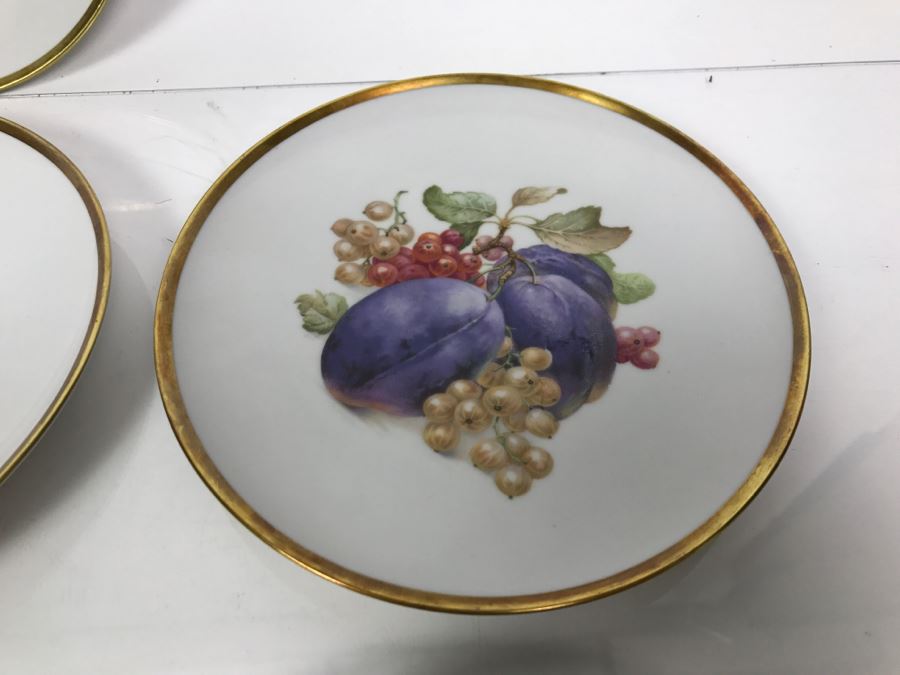 Set Of (7) Bavarian Germany Fruit Plates [Photo 5]