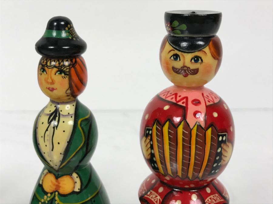 Handpainted Russian Wooden Folk Art Dolls [Photo 2]