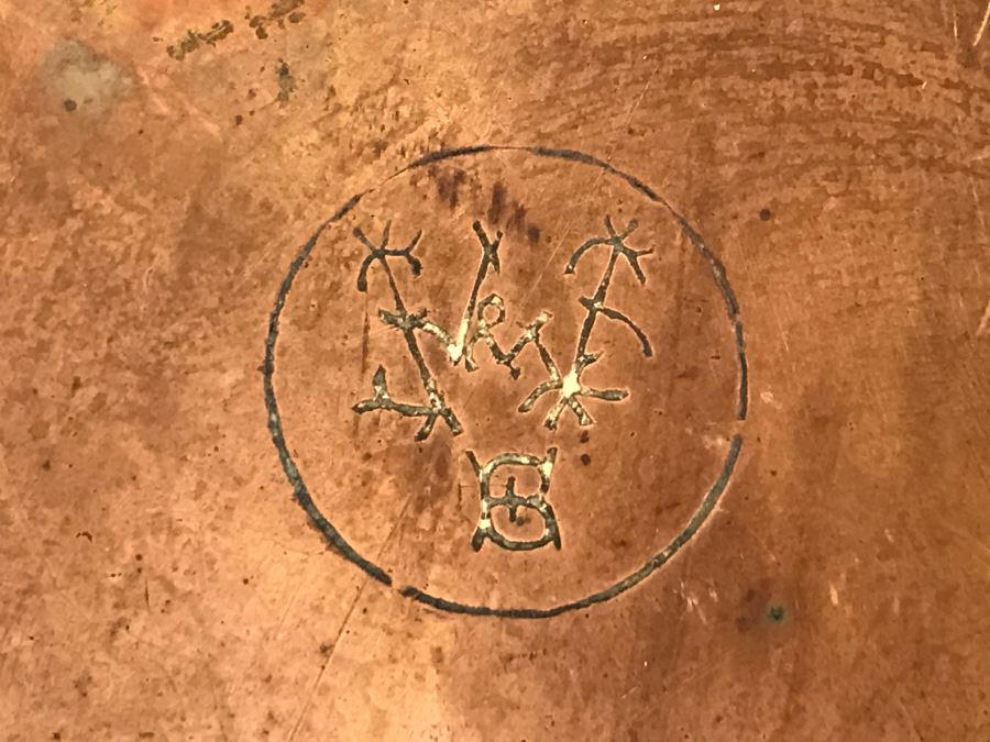 Vintage Signed Copper Teapot [Photo 2]