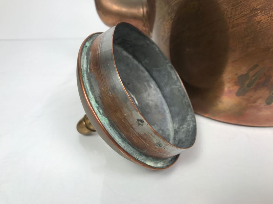 Vintage Signed Copper Teapot [Photo 8]