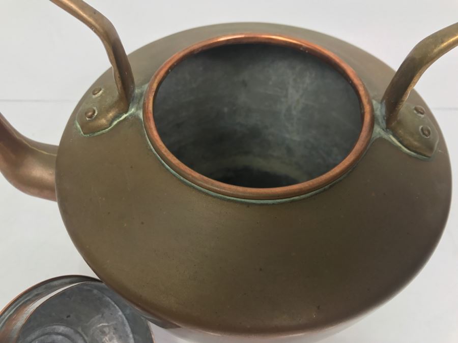 Vintage Signed Copper Teapot [Photo 7]