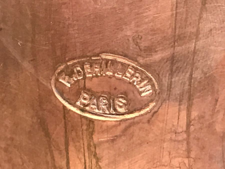 Vintage French Hammered Copper Pots With Lids - Some Made For The Bridge Company And Some Made In Paris [Photo 22]