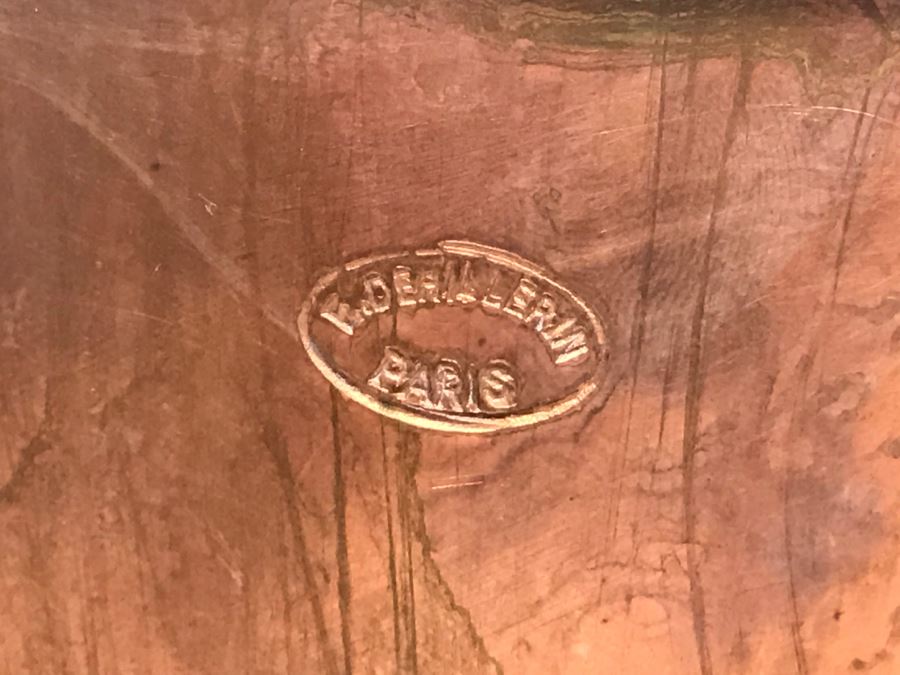 Vintage French Hammered Copper Pots With Lids - Some Made For The Bridge Company And Some Made In Paris [Photo 21]