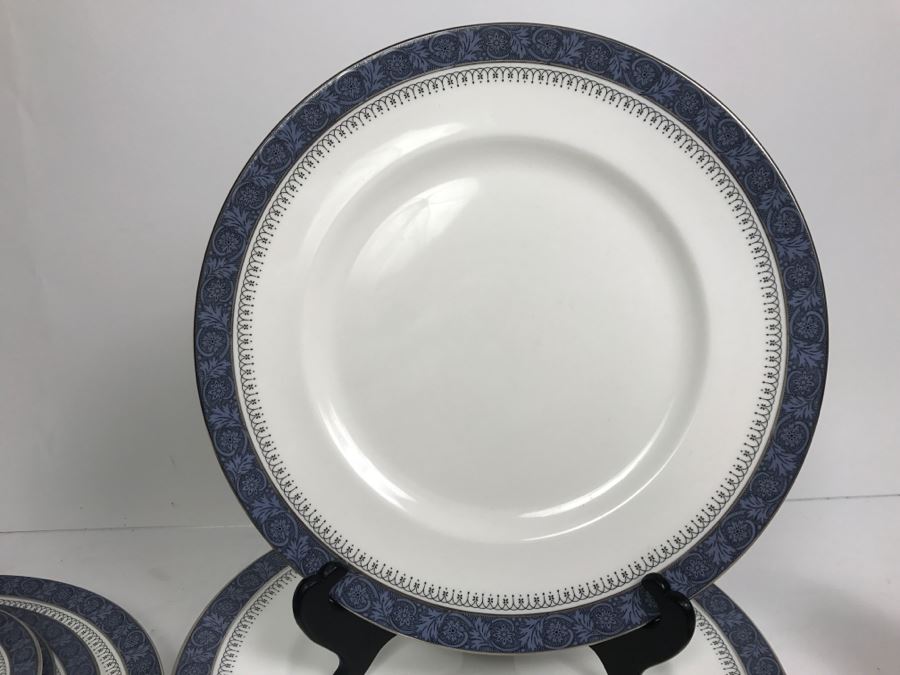Royal Doulton Sherbrooke Fine Bone China H5009 8" Salad Side Plate Made England 