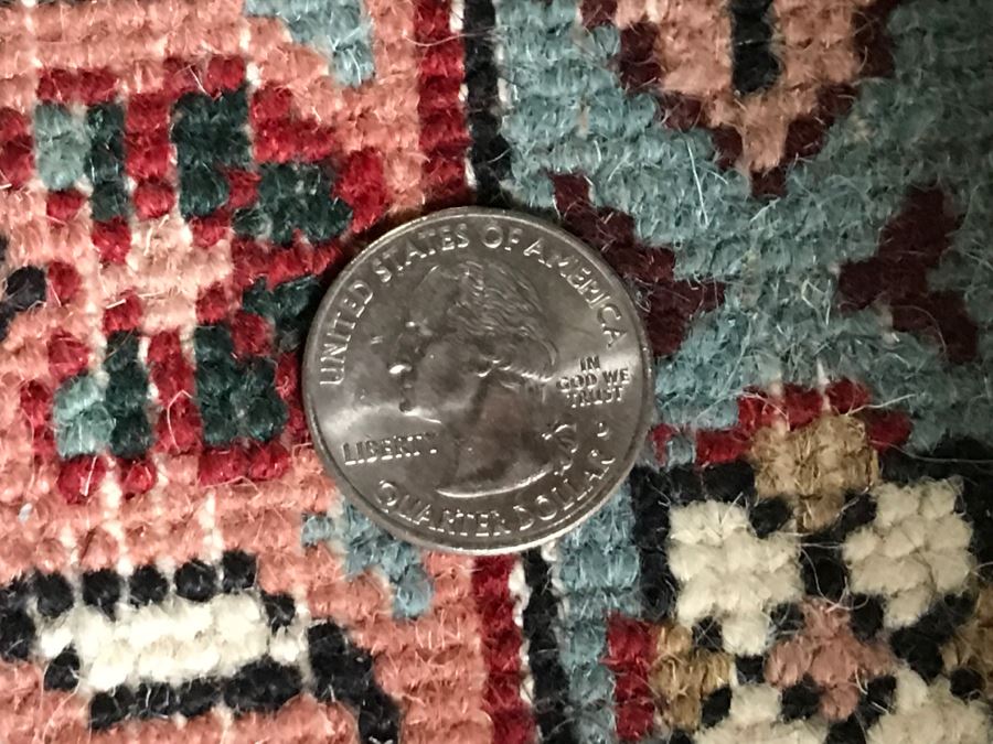 Large Hand Knotted Wool Persian Area Rug 12' X 9' [Photo 12]