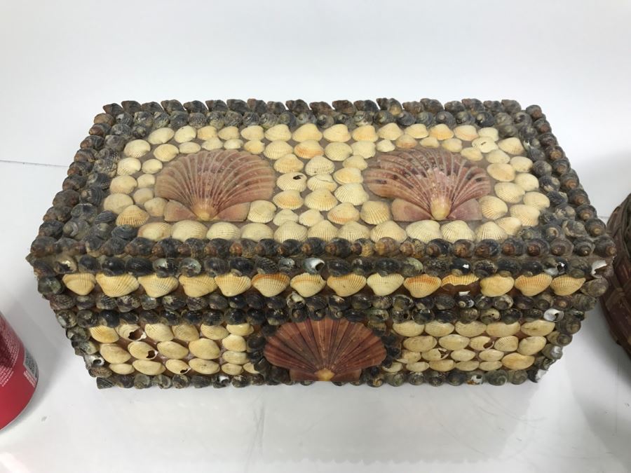 Collection Of Vintage Seashell Boxes [Photo 9]