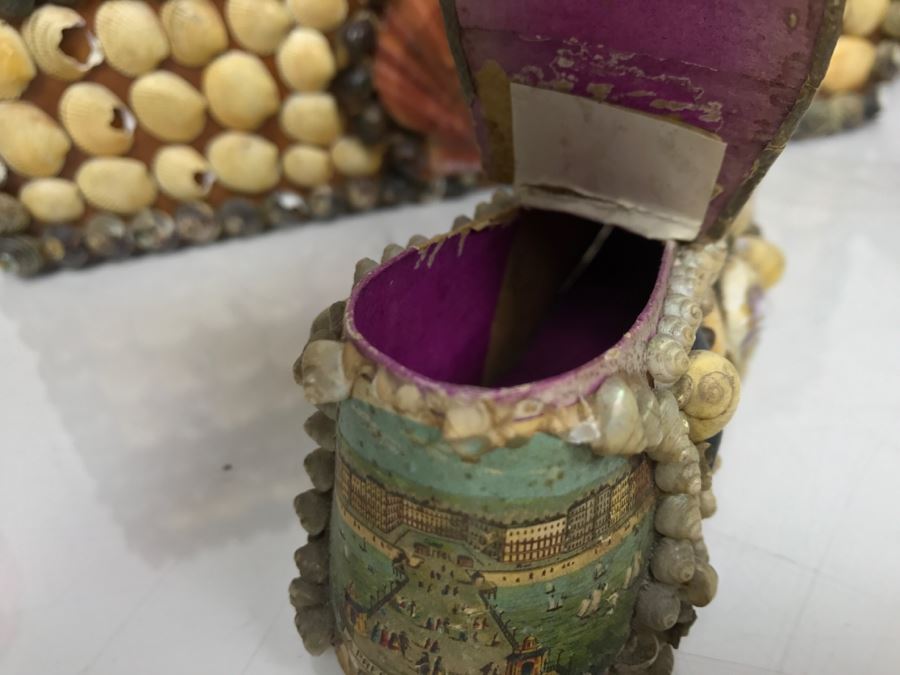 Collection Of Vintage Seashell Boxes [Photo 6]