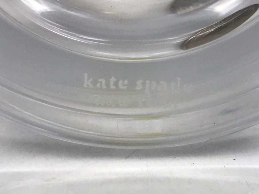 Pair Of Kate Spade His And Her Glasses, (6) Yellow Stem French Stemware