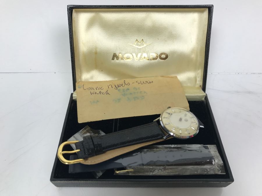 Vintage Louvic Mystery Dial Watch 17 Jewels Swiss [Photo 5]