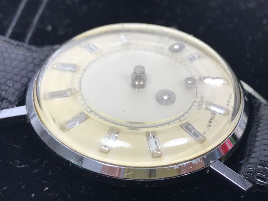 Vintage Louvic Mystery Dial Watch 17 Jewels Swiss [Photo 14]