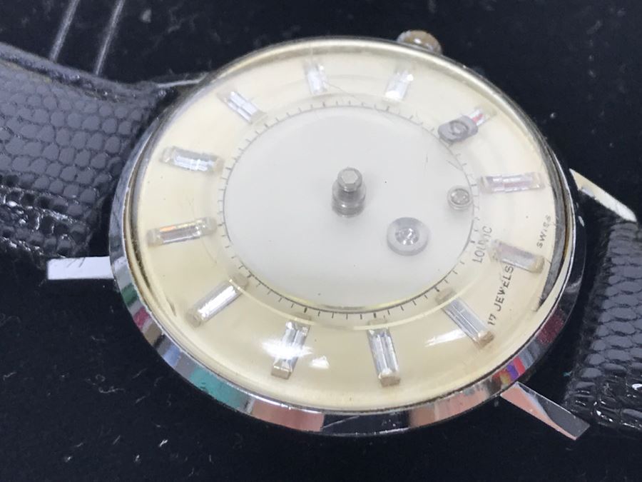 Vintage Louvic Mystery Dial Watch 17 Jewels Swiss [Photo 15]