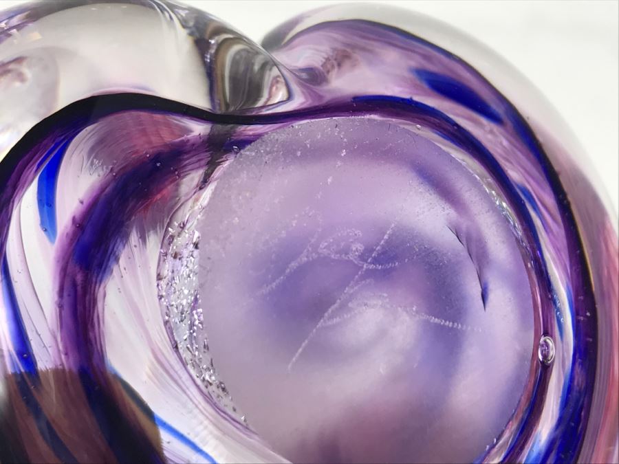 Various Art Glass Pieces Some Signed [Photo 10]