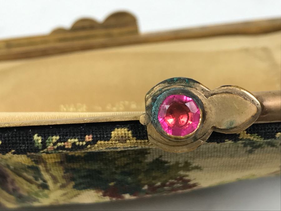 Pair Of Vintage Austrian Needlepoint Handbags [Photo 19]