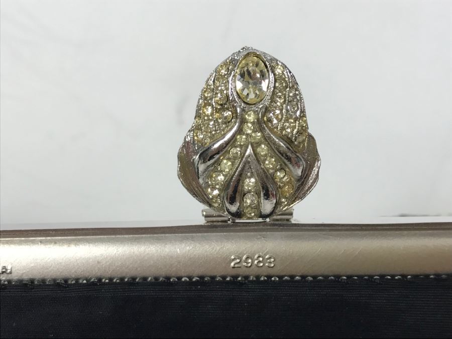 Vintage Whiting & Davis Co Zebra Stripe Mesh Purse Like New [Photo 11]