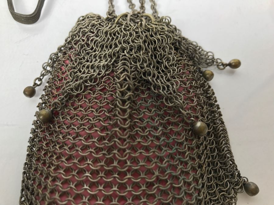 Pair Of Vintage Wire Mesh Purses [Photo 3]