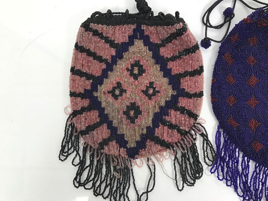 Collection Of Vintage Beaded Purses And Crochet Purse [Photo 6]